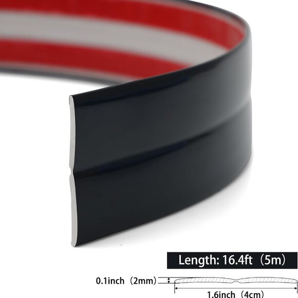 Black Molding Peel and Stick - Picture 2 of 7